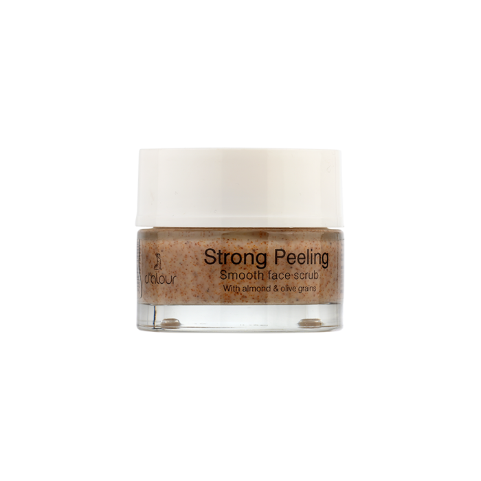 d’alour Strong Peeling Ipia Apolepistiki Krema me Fusikous Kokkous Amugalou kai Elias 50 ml